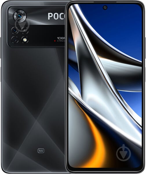 Смартфон POCO X4 Pro 5G 8/256GB laser black (942123) - фото 1