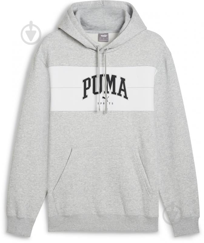 Джемпер Puma PUMA SQUAD HOODIE FL 68179604 р.L серый - фото 1