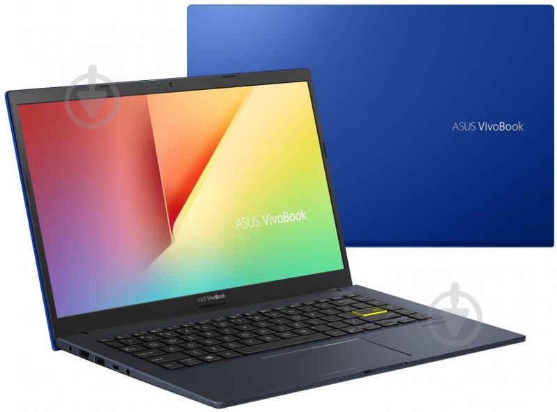 Ноутбук Asus Vivobook X413EP-EK341 14" (90NB0S3A-M04820) blue - фото 7