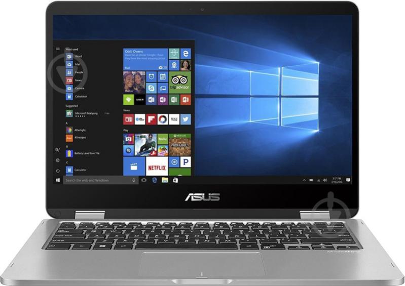 Ноутбук Asus VivoBook Flip TP401MA-EC476T 14" (90NB0IV1-M002P0) light grey - фото 1