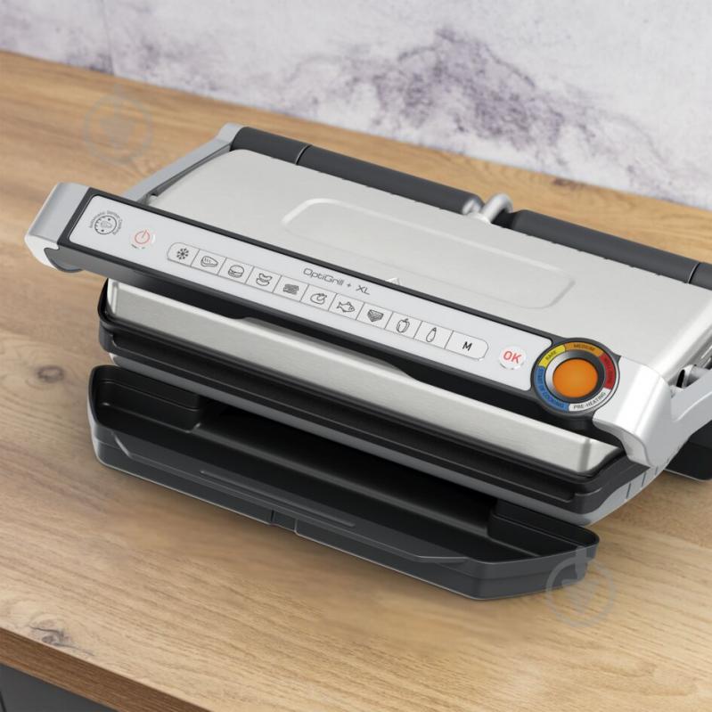 Гриль Tefal OptiGrill+ XL GC727D10 - фото 8