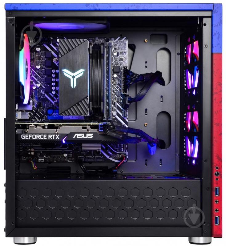Системный блок Artline Overlord CG10 (CG10v04PG) black/red - фото 2