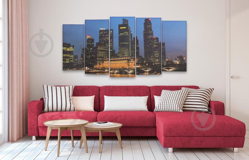Картина модульная 5 частей 100x200 см ФКМ5*1-176 - фото 2