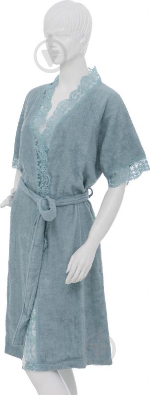 Халат домашний La Nuit Home Lace р. S ментол 26-104 - фото 2