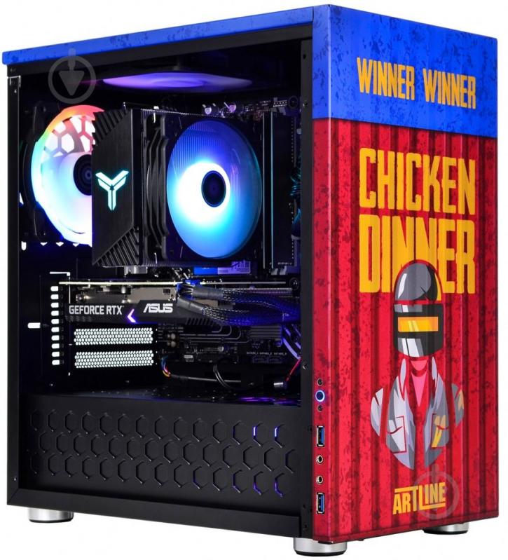 Компьютер Artline Overlord CG10 (CG10v05PG) blue/red - фото 8 Компьютер Artline Overlord CG10 (CG10v05PG) blue/red - фото 8