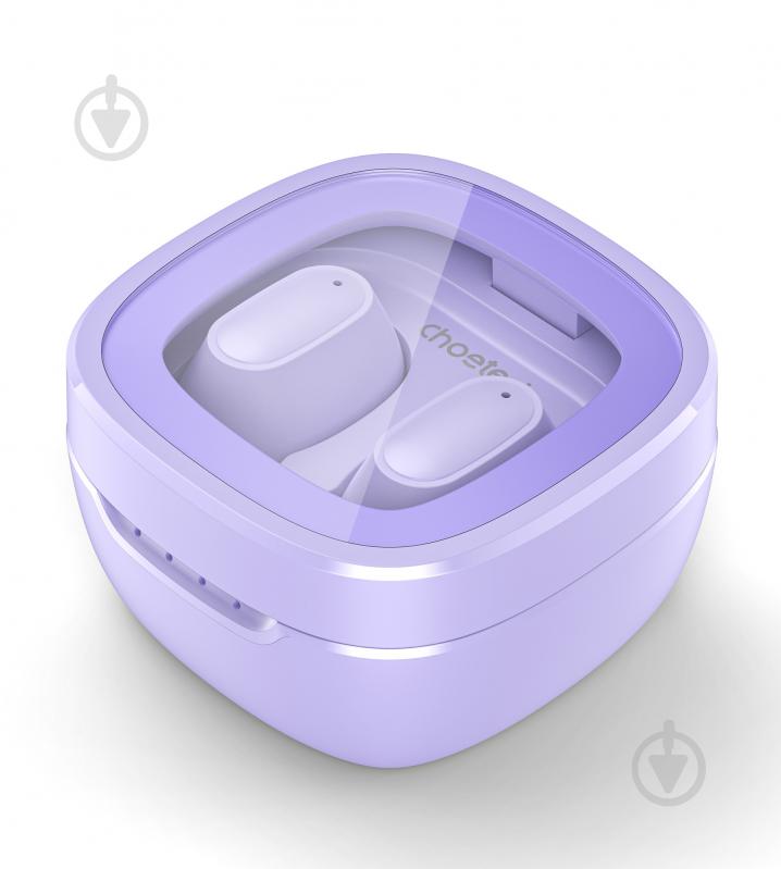 Навушники бездротові Choetech TWS Small Cube (HEAD-CHOE-BH-T23-PU) - фото 2