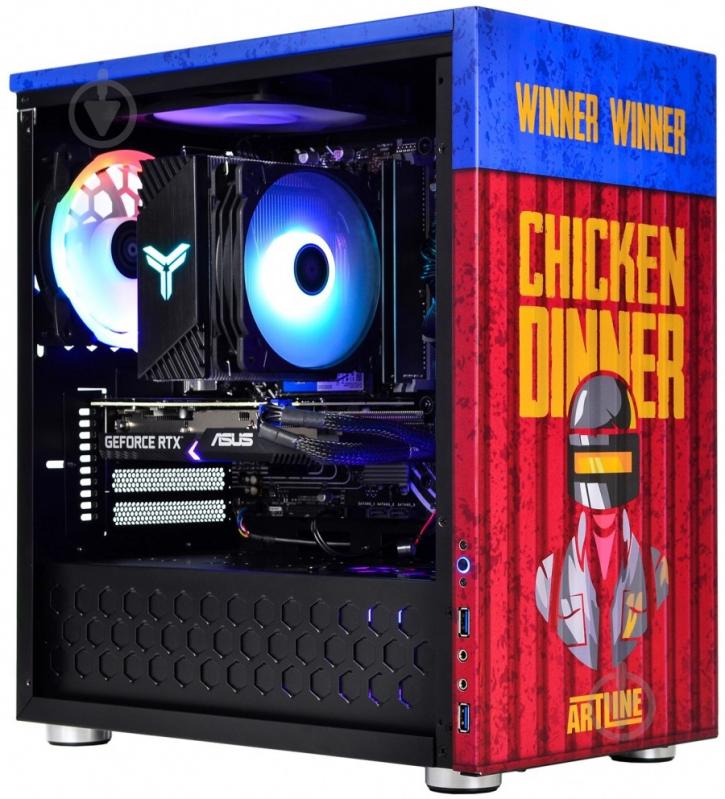 Системный блок Artline Overlord CG10 (CG10v06PG) blue/red - фото 3 Системный блок Artline Overlord CG10 (CG10v06PG) blue/red - фото 3