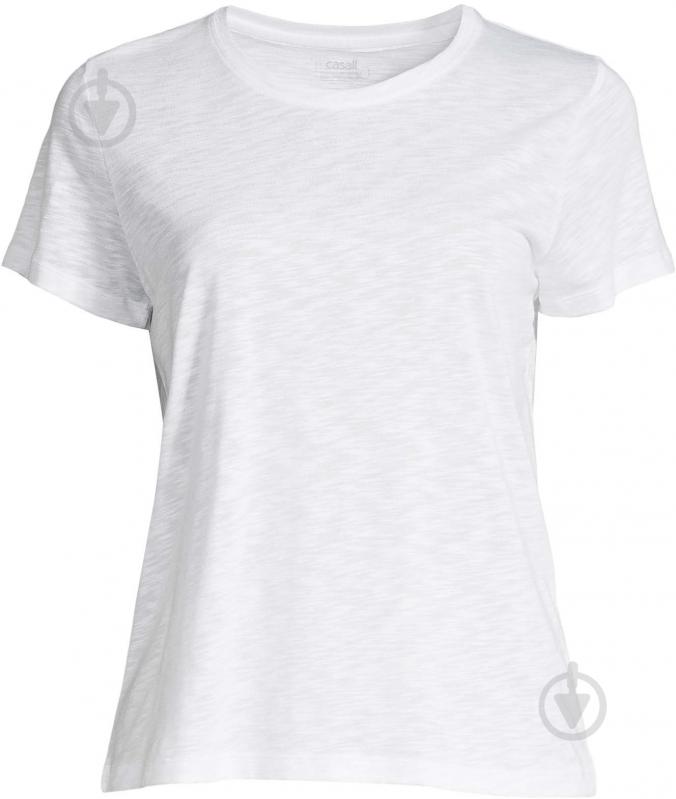 Футболка Casall SOFT TEXTURE TEE 23103-001 р.XS белый - фото 3