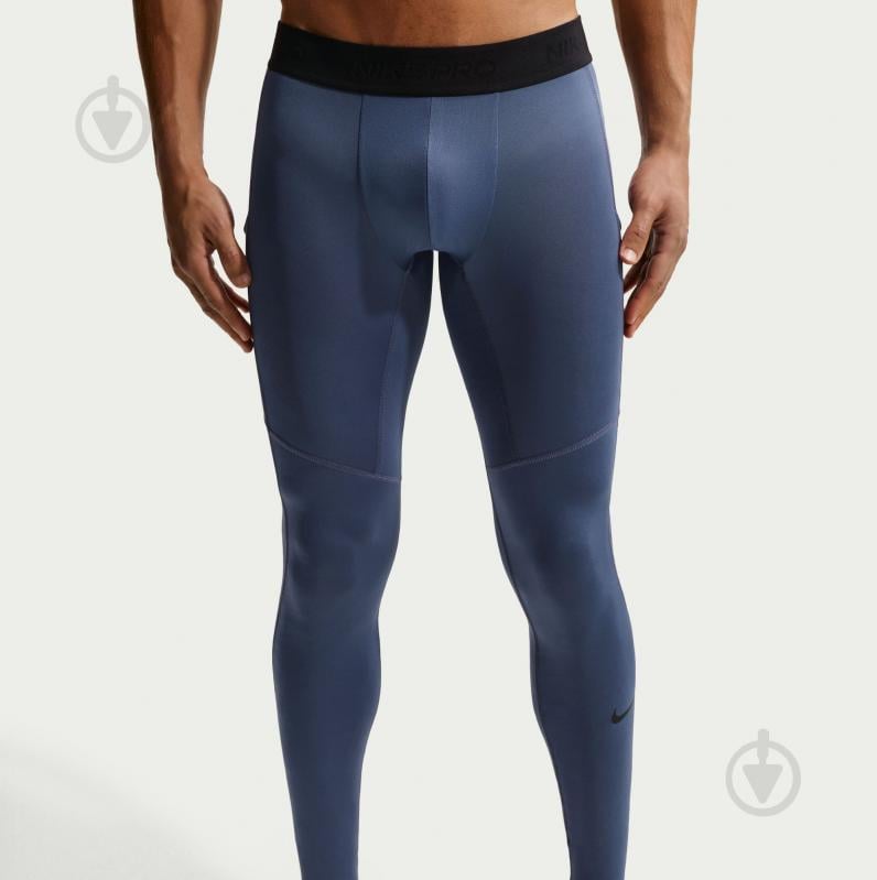 Лосины Nike Nike Pro FB7952-491 р.S голубой - фото 3