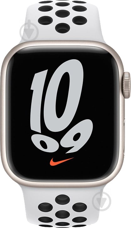 Ремінець Apple 41mm Pure Platinum/Black Nike Sport Band Regular ML843ZM/A - фото 3