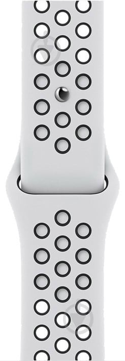 Ремінець Apple 41mm Pure Platinum/Black Nike Sport Band Regular ML843ZM/A - фото 1