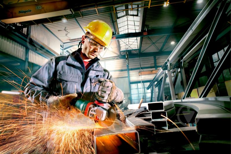 Болгарка (угловая шлифмашина) Metabo W 750-115 603604500 пластиковый кейс - фото 5