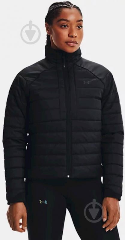 Куртка жіноча Under Armour UA Insulate Jkt 1364909-001 р.XS чорна - фото 3