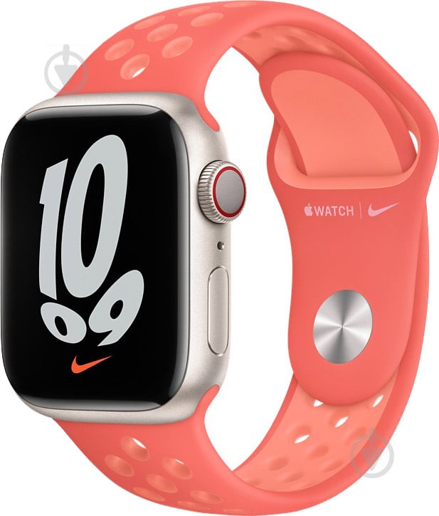 Ремінець Apple 41mm Magic Ember/Crimson Bliss Nike Sport Band Regular ML853ZM/A - фото 2