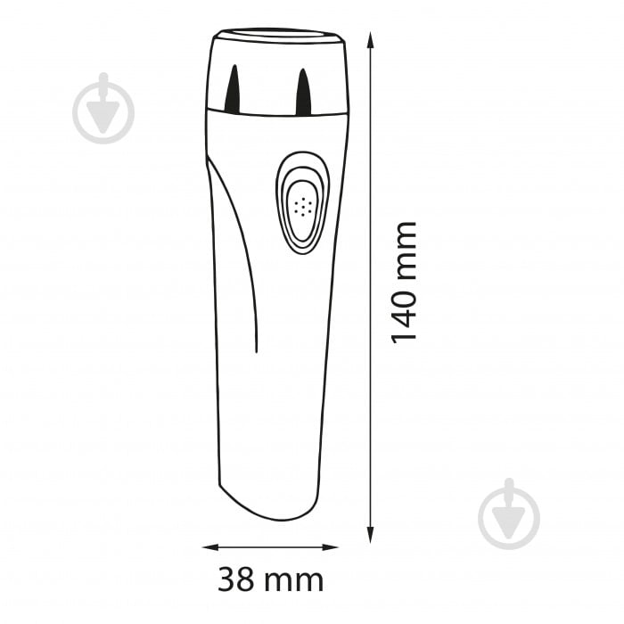 Светодиодный фонарик HOROZ ELECTRIC 084-039-0001-010 черно-желтый - фото 3