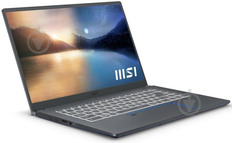 Ноутбук MSI Prestige 15,6" (P15A11UC-071XUA) grey - фото 10