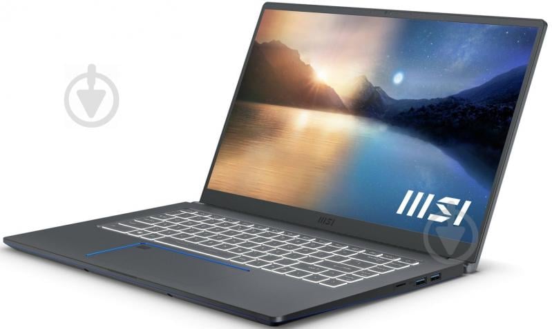 Ноутбук MSI Prestige 15,6" (P15A11UC-071XUA) grey - фото 6