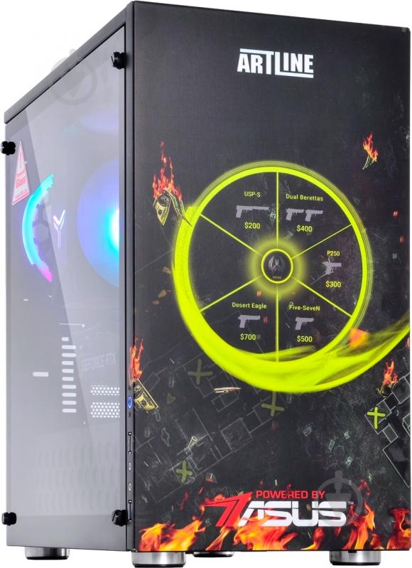 Системный блок Artline Overlord CG10 (CG10v08CS) black - фото 1