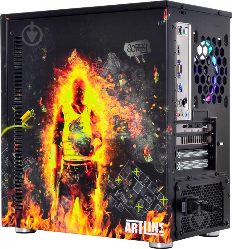 Системный блок Artline Overlord CG10 (CG10v08CS) black - фото 4