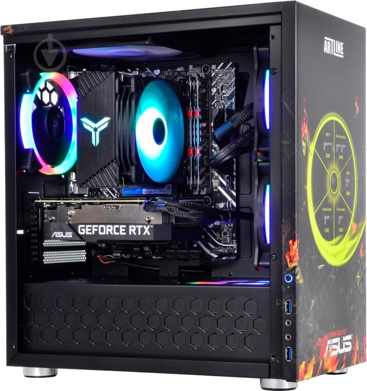Системный блок Artline Overlord CG10 (CG10v08CS) black - фото 10