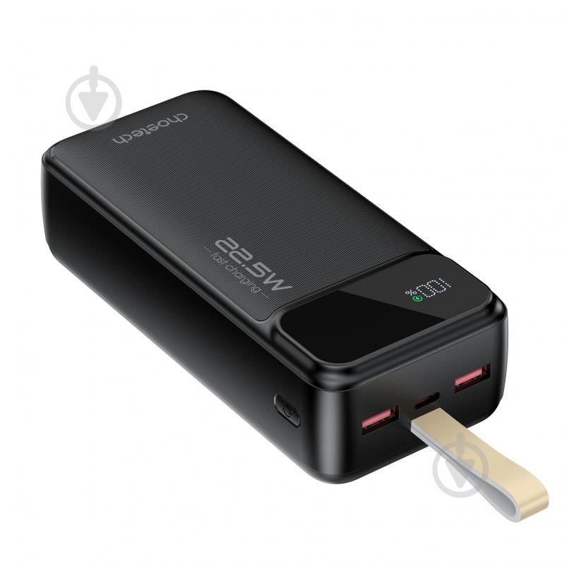 Повербанк Choetech B730 30000 mAh (POW-CHOE-B730) 22,5W Fast charging з LED-дисплеєм - фото 2