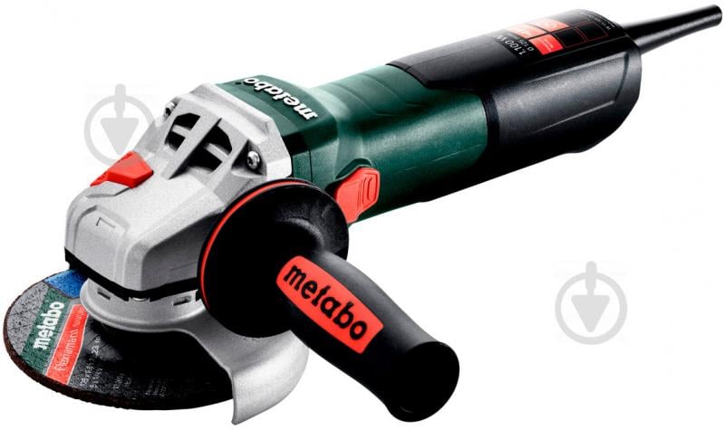 Болгарка (угловая шлифмашина) Metabo WEV 11-125 M-Quick с регулятором оборотов 603625000 - фото 1