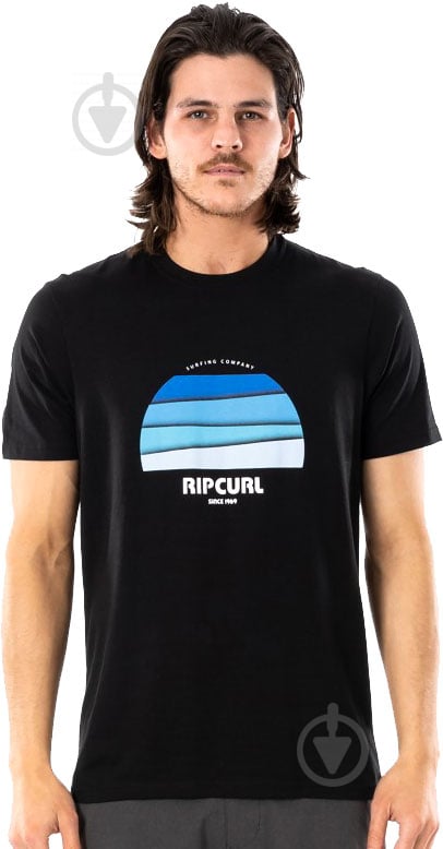 Футболка Rip Curl Surf Revival Hey Muma Tee CTERP9-0090 р.M черный - фото 1