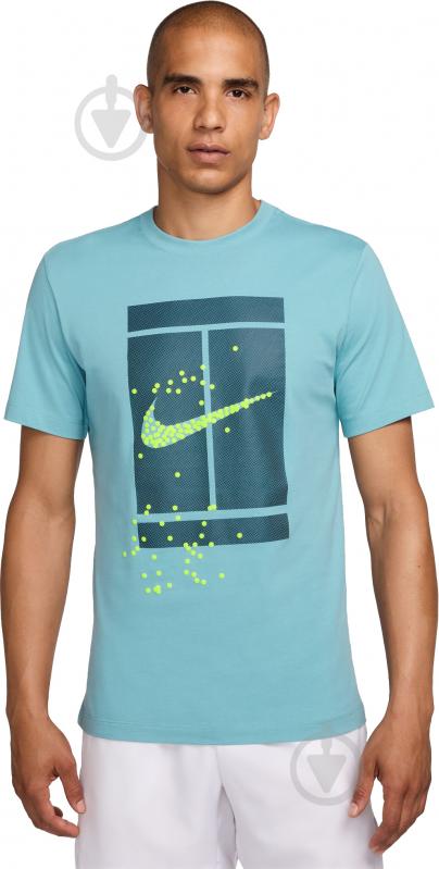 Футболка Nike NKCT TEE HRTG OC FZ8107-464 р.M синий - фото 1