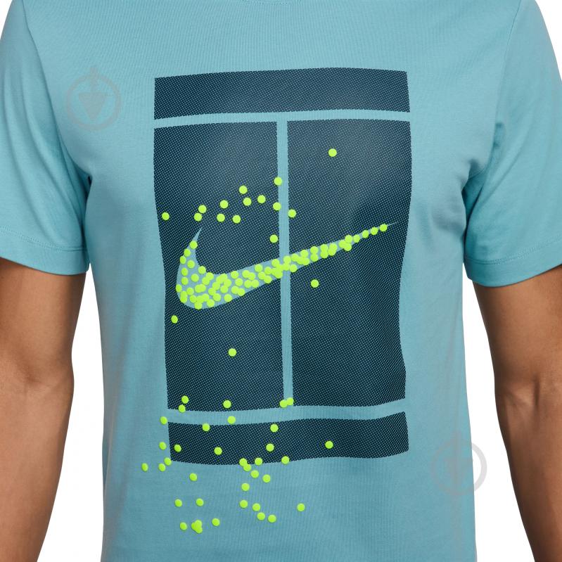 Футболка Nike NKCT TEE HRTG OC FZ8107-464 р.M синий - фото 4