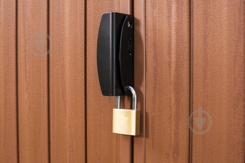 Дом садовый Keter DARWIN 126х185х205 см коричневый - фото 5