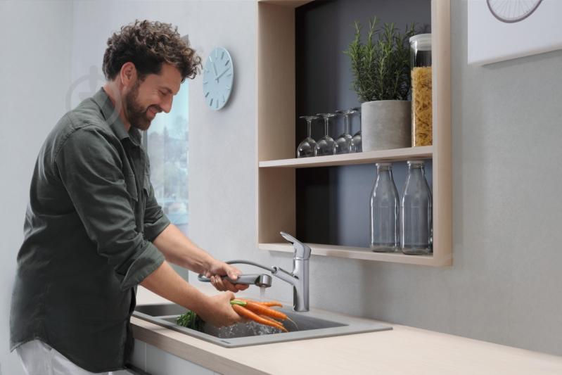 Змішувач для кухні Hansgrohe 150 Focus M43 хром - фото 3 Змішувач для кухні Hansgrohe 150 Focus M43 хром - фото 3