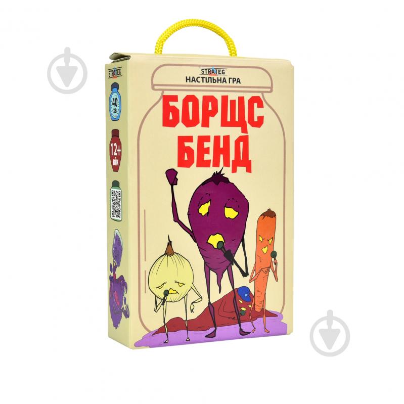 Гра настільна Strateg Борщс Бенд 30474 - фото 1 Гра настільна Strateg Борщс Бенд 30474 - фото 1