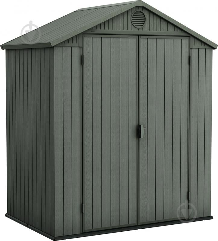 Дом садовый Keter DARWIN 190 х 122 х 221 см зеленый - фото 1 Дом садовый Keter DARWIN 190 х 122 х 221 см зеленый - фото 1