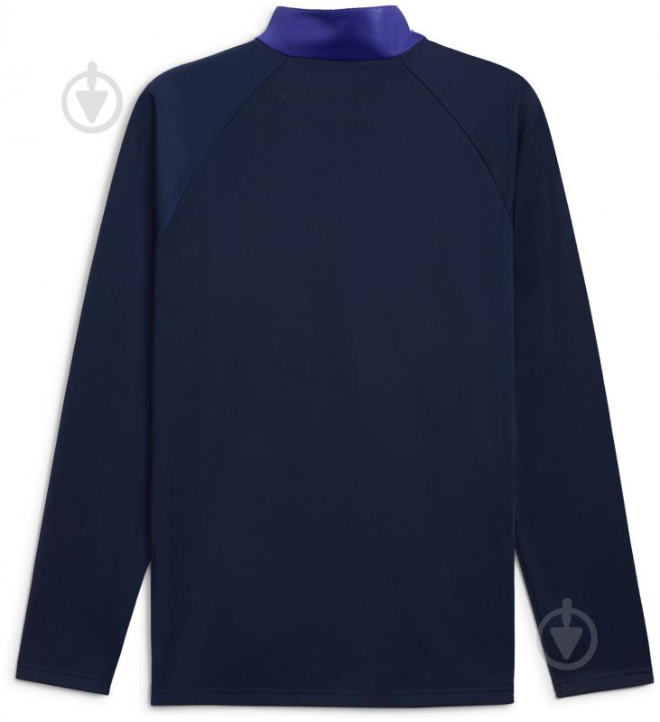 Джемпер Puma INDIVIDUALLIGA 1/4 ZIP TOP 65951501 р.M синій - фото 2