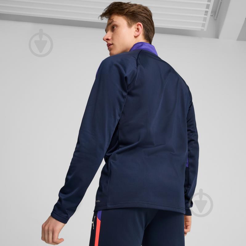 Джемпер Puma INDIVIDUALLIGA 1/4 ZIP TOP 65951501 р.M синій - фото 6