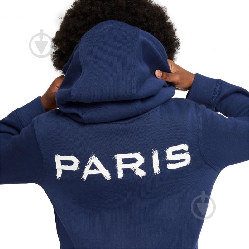 Джемпер Nike PSG B NSCLUB PO HOODIE GX FQ3451-410 р.XL синій - фото 6