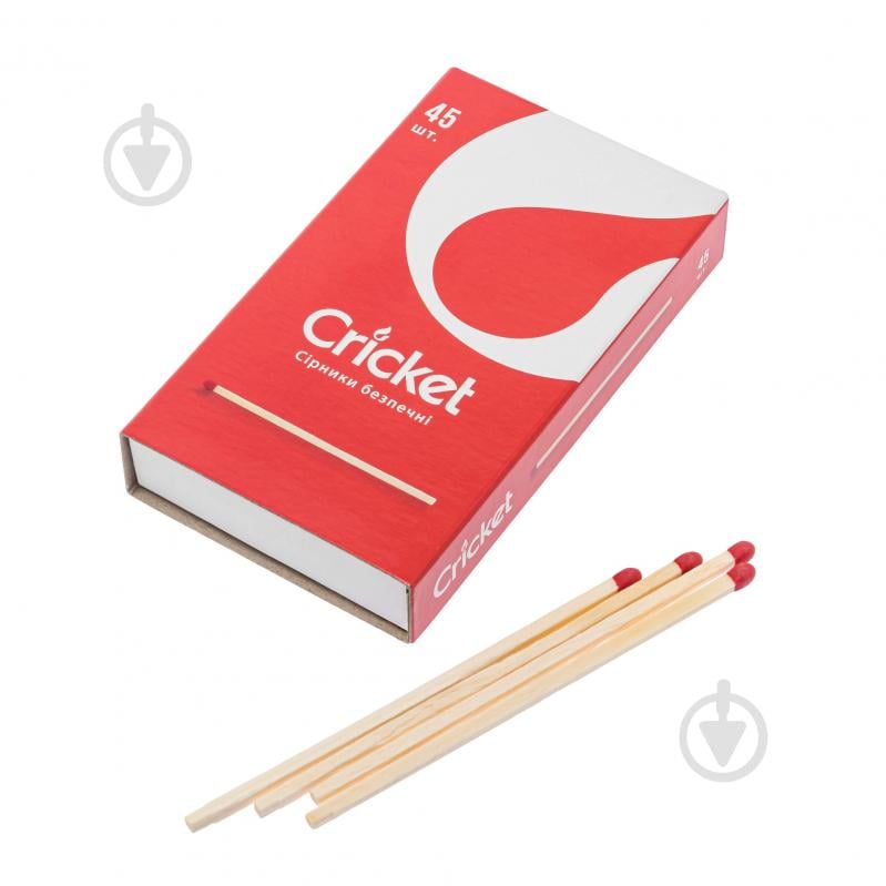 Сірники Cricket 45 шт. - фото 2