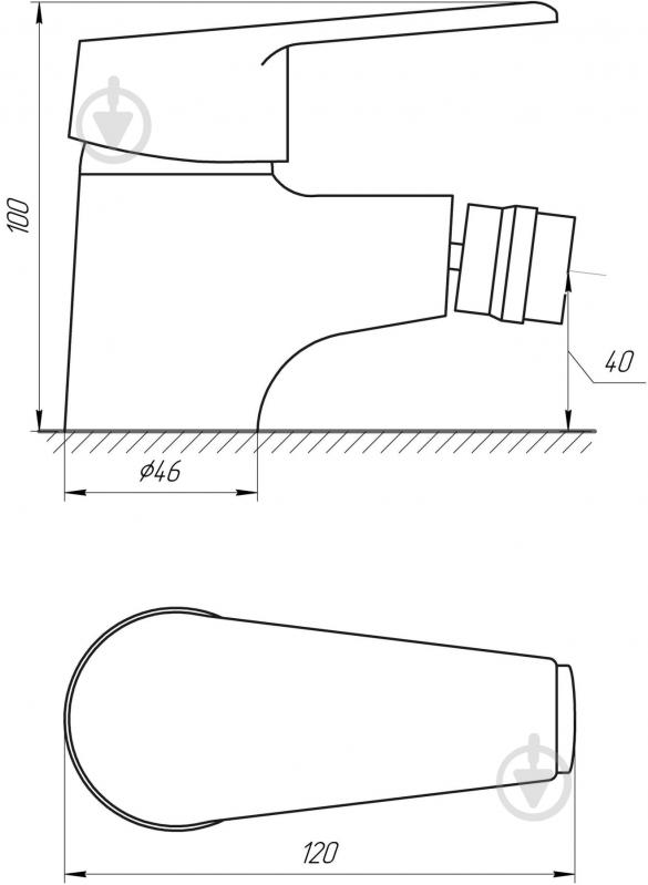 Смеситель для биде DOMINO BLITZ DBC-106 - фото 4 Смеситель для биде DOMINO BLITZ DBC-106 - фото 4