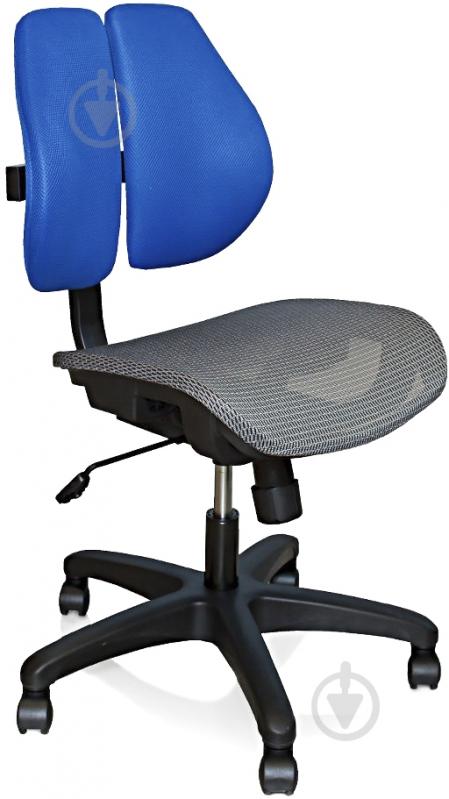 Крісло Mealux Ergonomic Duo KB (Y-726 KB) синій - фото 1