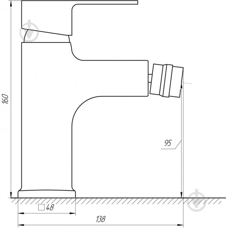 Смеситель для биде DOMINO MALIBU DMM-106 - фото 4 Смеситель для биде DOMINO MALIBU DMM-106 - фото 4