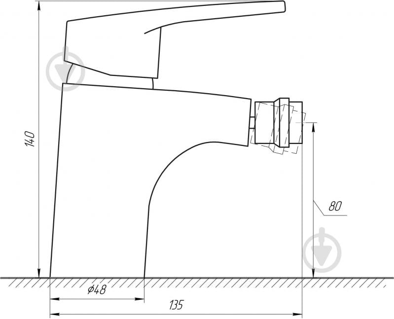 Смеситель для биде DOMINO SIRIUS DSV-106 - фото 4 Смеситель для биде DOMINO SIRIUS DSV-106 - фото 4