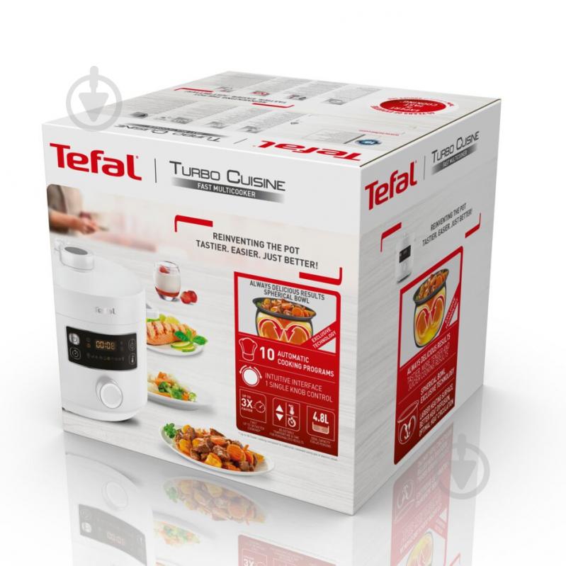 Мультиварка-скороварка Tefal TURBO CUISINE CY754130 - фото 14