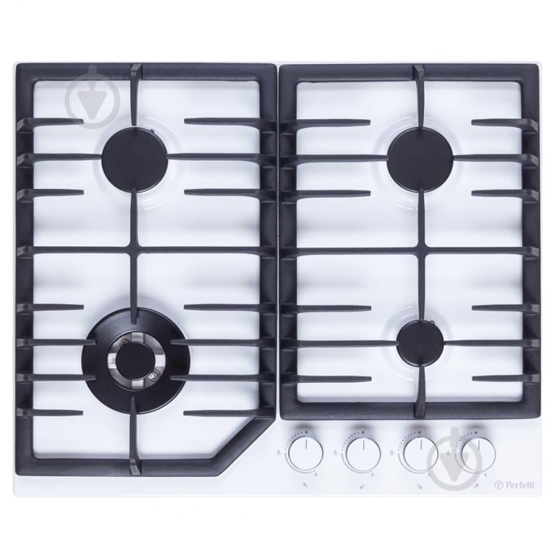 Варочная поверхность газовая Perfelli HGM 61694 WH - фото 1