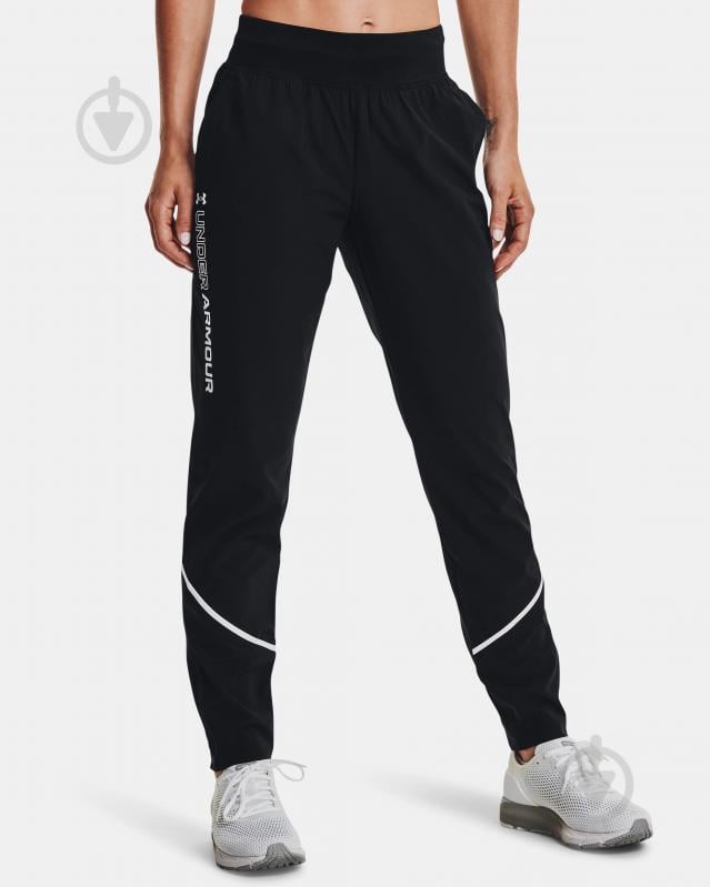 Брюки Under Armour OutRun the Rain Pant 1365659-001 р. XS черный - фото 2