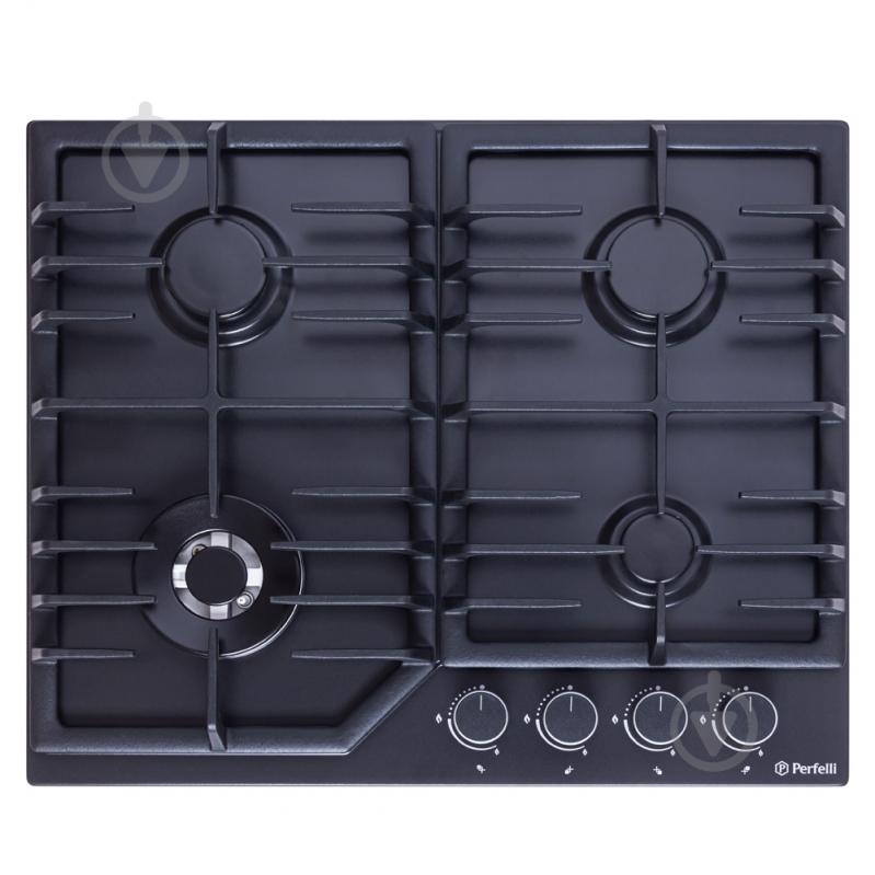 Варильна поверхня газова Perfelli HGM 61694 BL - фото 1