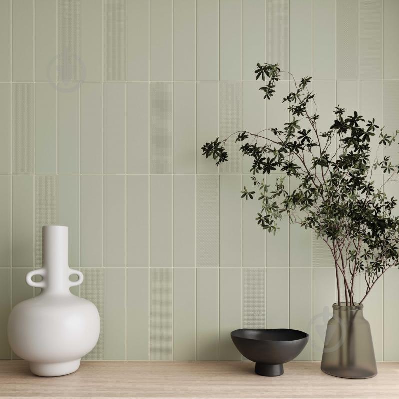 Плитка WOW TILES S.L. Texiture Pattern Mix Sage 6.2x25 см - фото 3
