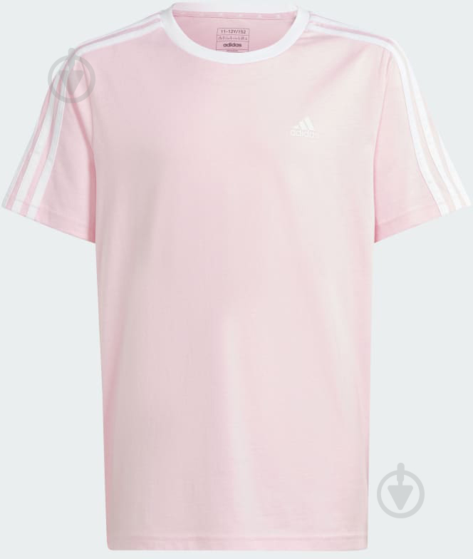 Футболка Adidas G 3S BF T IS2629 р.152 рожевий - фото 1