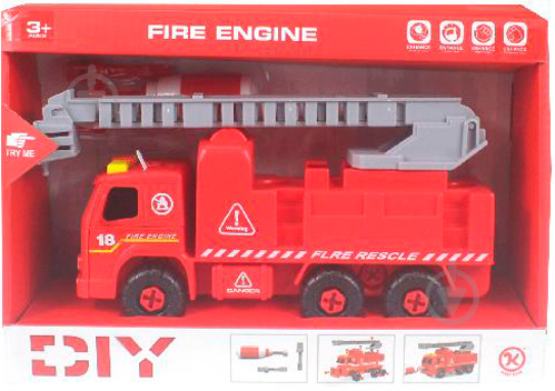 Пожарная машинка Kaile Toys KL802-1 - фото 1