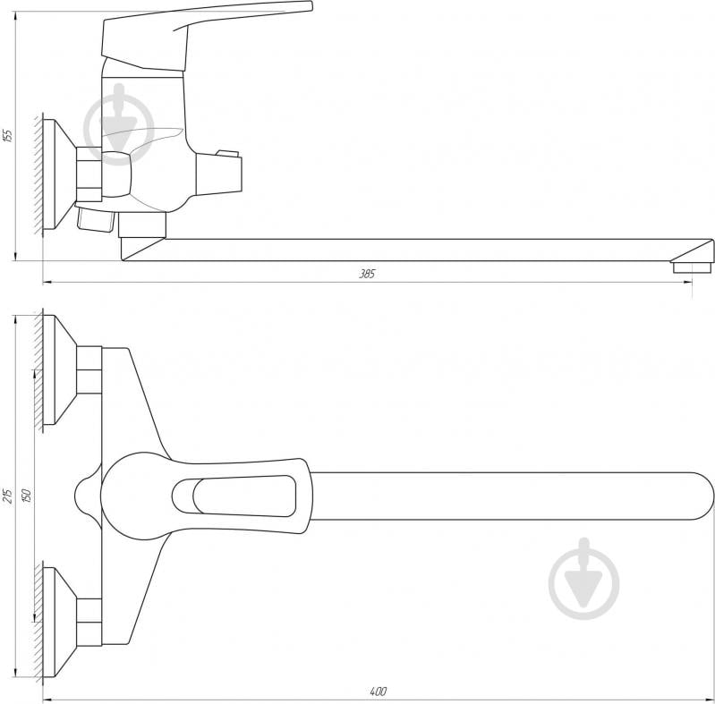 Змішувач для ванни DOMINO DOMINO SIRIUS DSV-208 - фото 5 Змішувач для ванни DOMINO DOMINO SIRIUS DSV-208 - фото 5