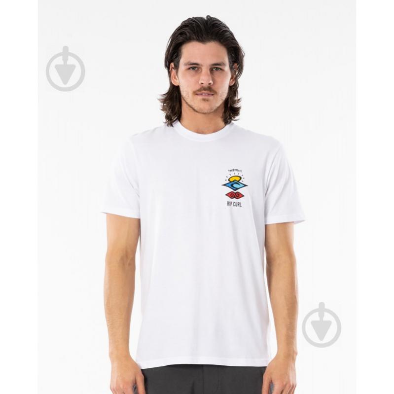 Футболка Rip Curl Search Essential Tee CTESV9-1000 р.M белый - фото 1